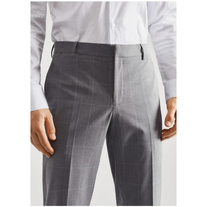 Mango Man Süper slim fit takım pantolonu