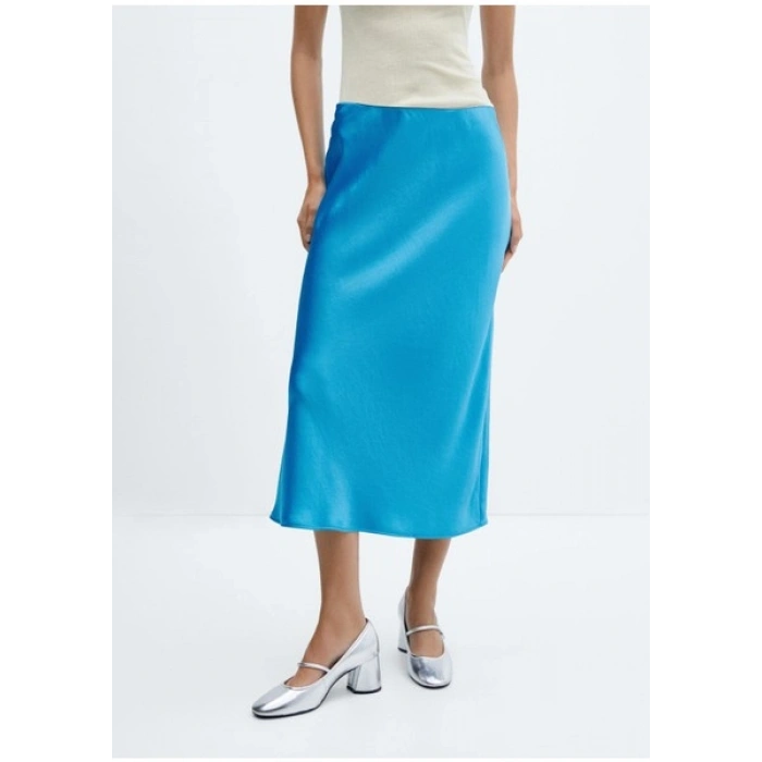 Mango Midi Saten Etek