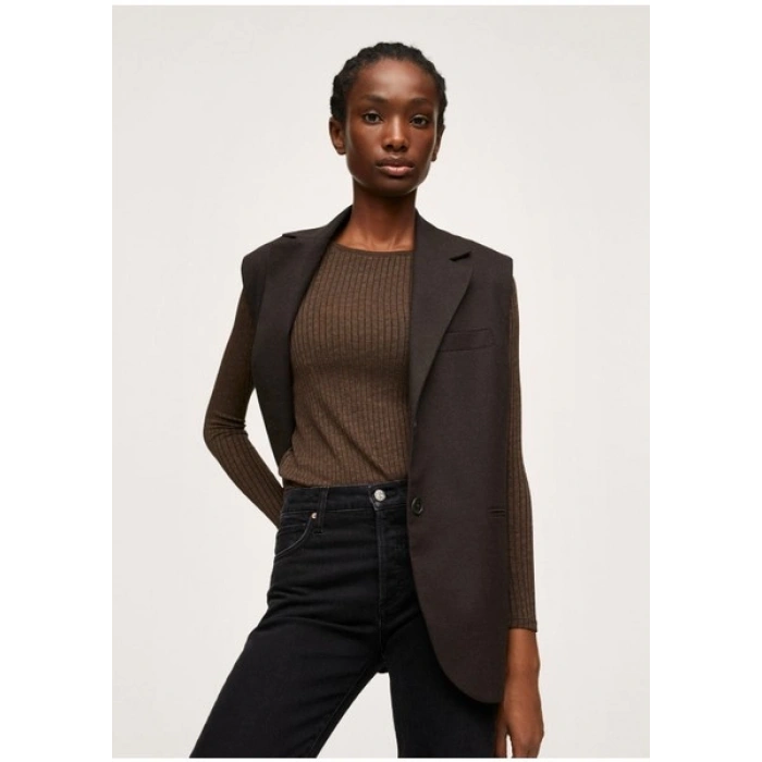 Mango Orta Bel Mid-Rise Düz Paça Jean
