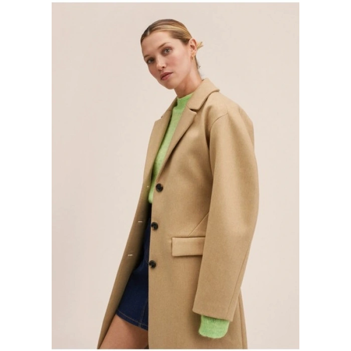 Mango Oversize yün ceket