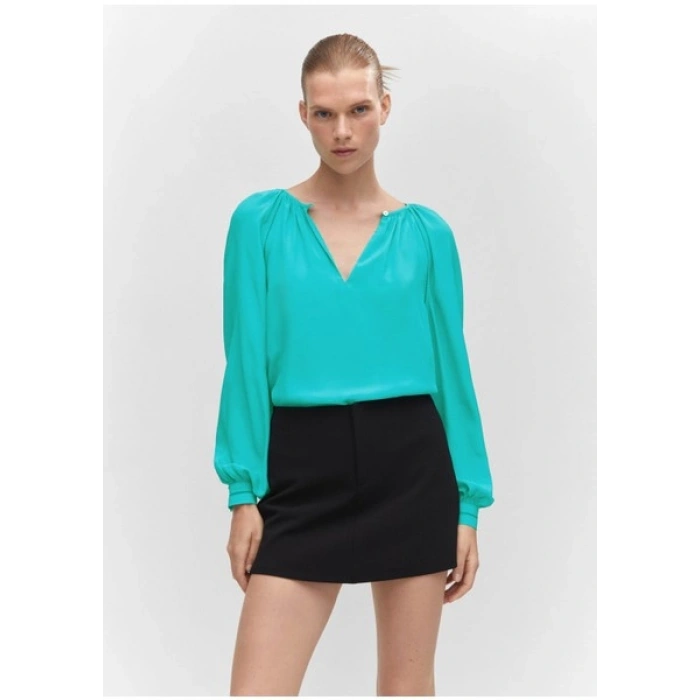 Mango Raglan Kollu Bluz