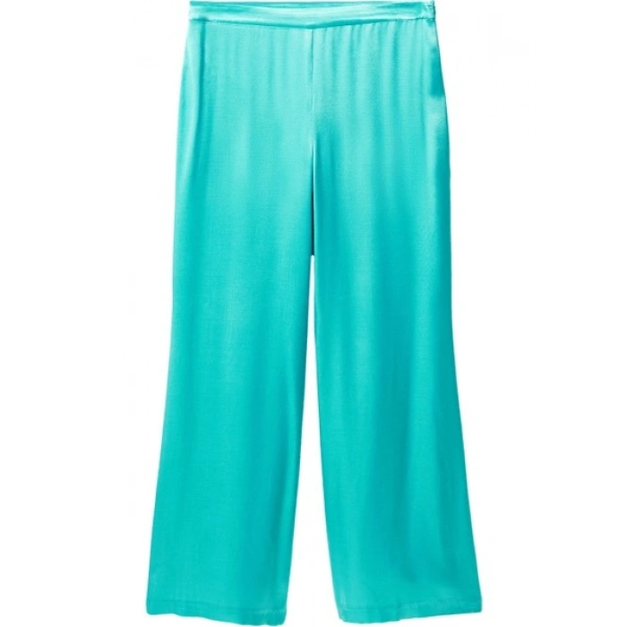Mango Saten Palazzo Pantolon