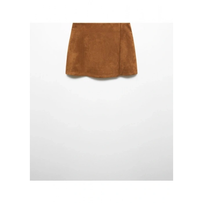 Mango Süet Mini Etek