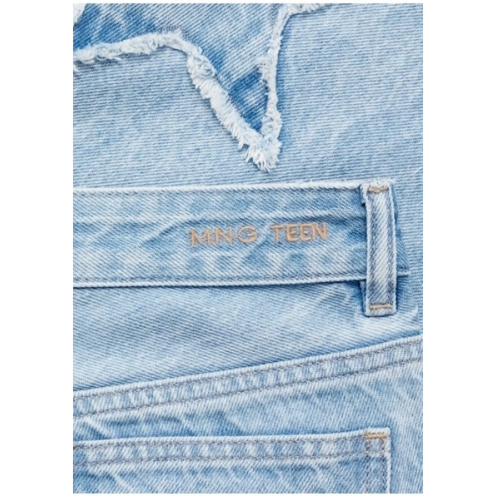 Mango Teen Regular Kesim Yıldız Jean