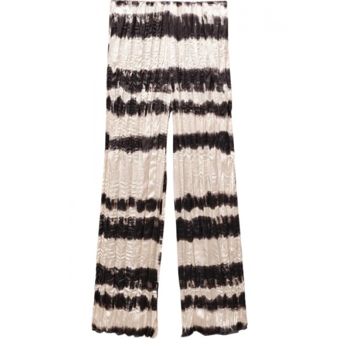 Mango Tie-Dye Pileli Pantolon