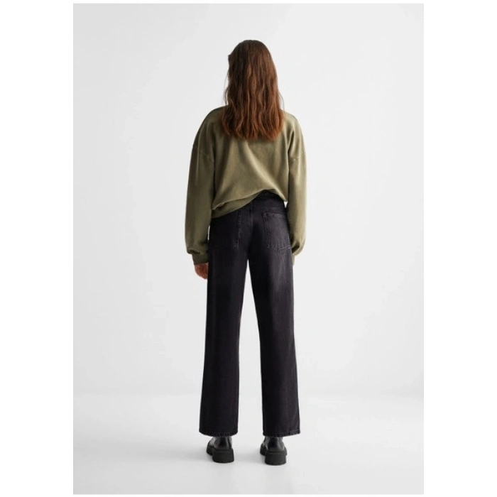 Mango Yırtık Düz Jean