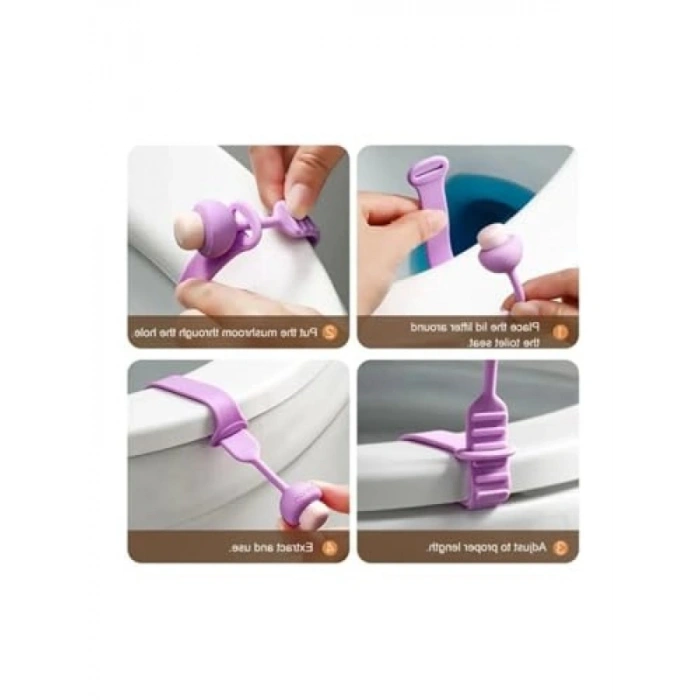 Mantar Tasarımlı Klozet Kapağı Kaldırma Aparatı