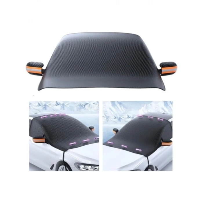 Manyetik Araç Kar Brandası - Oxford Kumaş