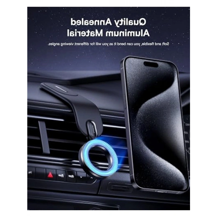 Manyetik Araç Telefonu Tutacağı, 360° Dönebilen Tasarım