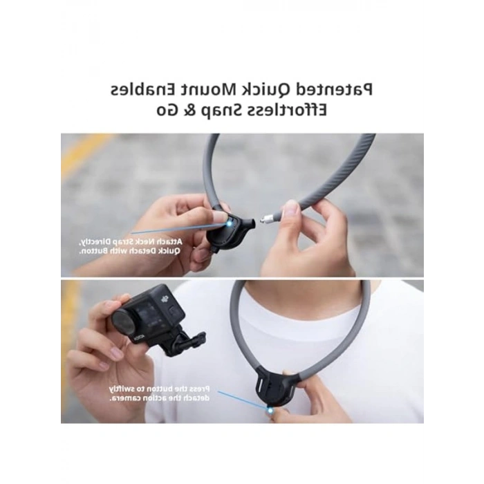 Manyetik Boyun Montajı ile Aksiyon Kameraları için