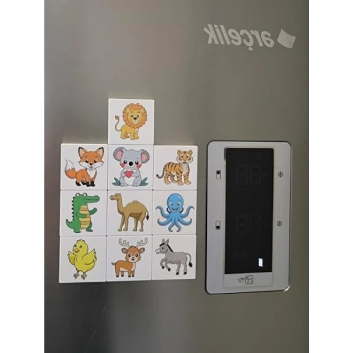 Manyetik Eğitici Oyuncak - Efenin Hayvanat Bahçesi Seri-2