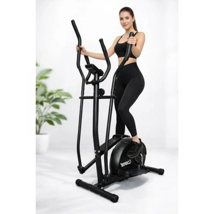 Manyetik Eliptik Bisiklet, Ev Tipi Kardiyo Aleti, 120 kg Kapasite