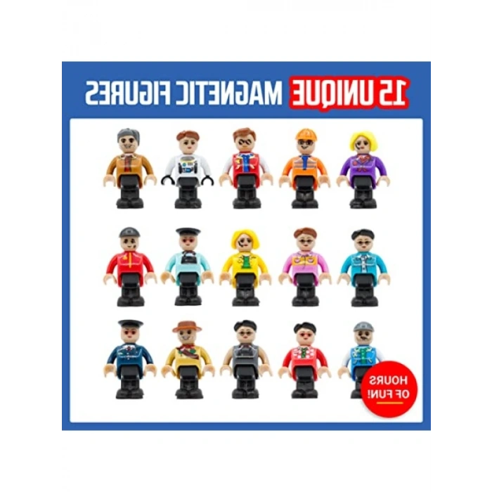 Manyetik Figürler 15 Parçalı Eğlenceli Set