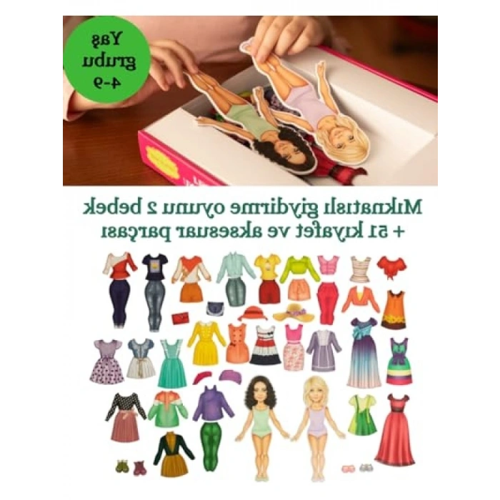 Manyetik Kıyafet Giydirme Oyun Seti