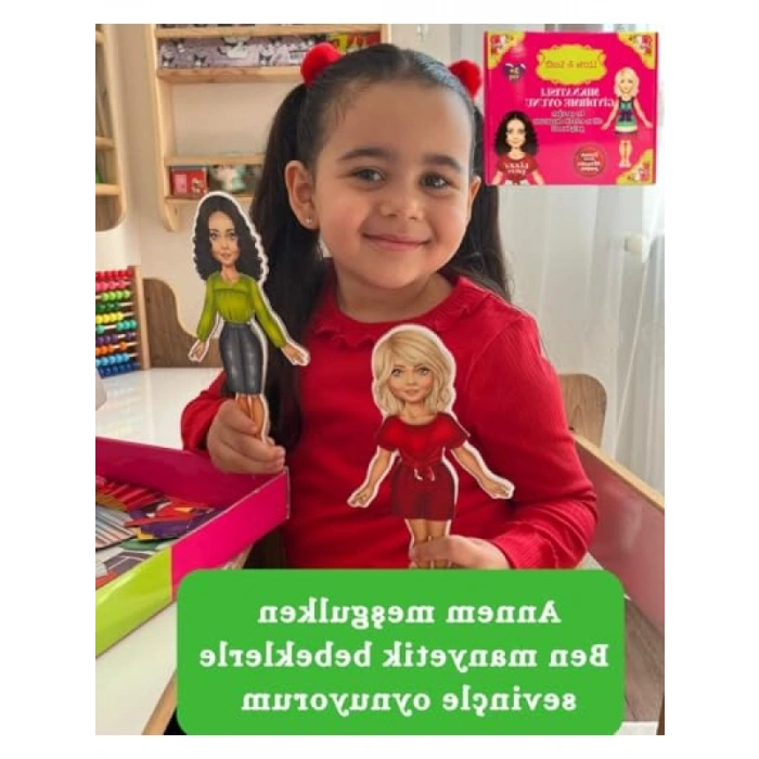 Manyetik Kıyafet Giydirme Oyun Seti