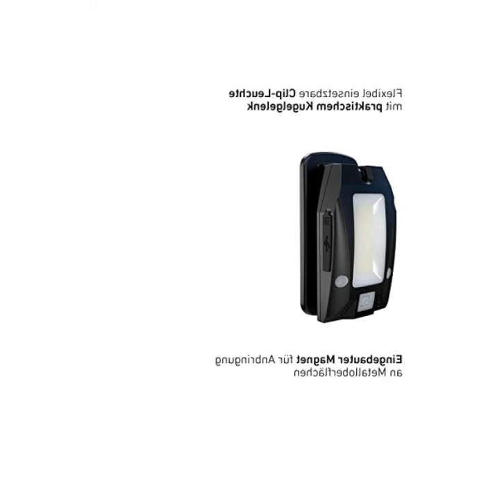 Manyetik Klipsli Fener