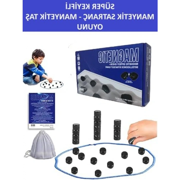 Manyetik Satranç Oyunu - Eğitici ve Eğlenceli Masa Oyunu