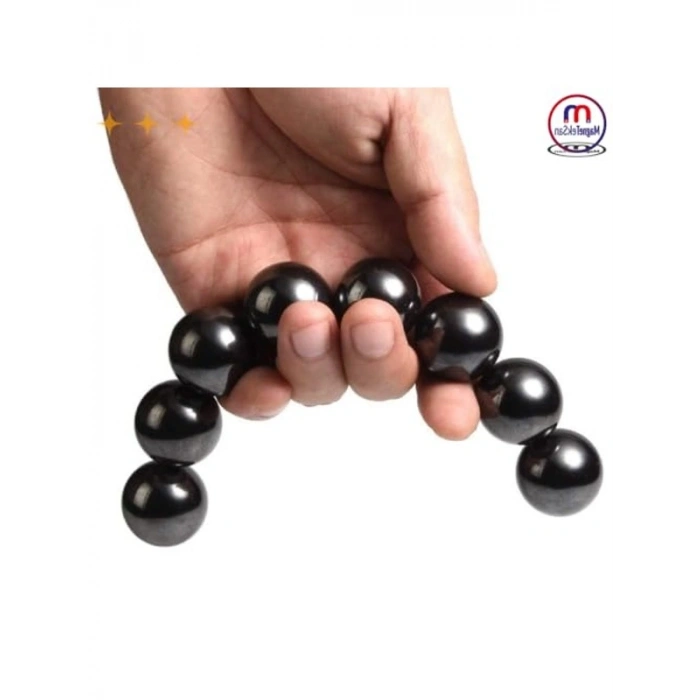 Manyetik Stres Topu, Ø20 mm Küre Mıknatıs, 10 Adet