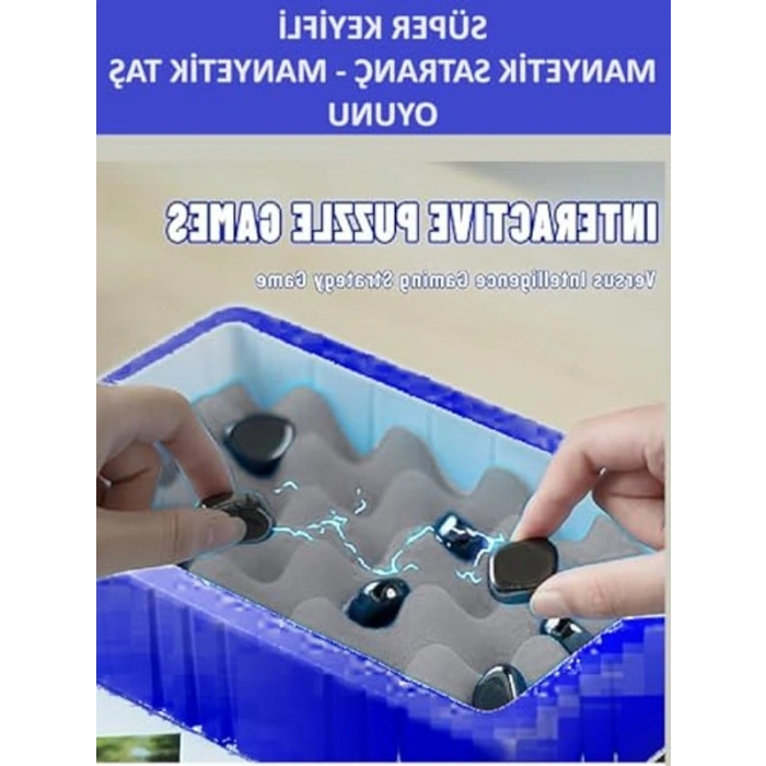 Manyetik taş oyunu, eğitici masa oyunu, seyahat için ideal