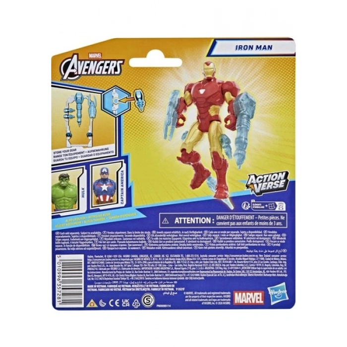 Marvel Avengers Actionverse Iron Man Aksiyon Figürü