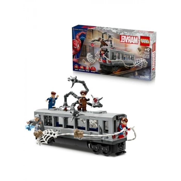 Marvel Örümcek Adam ve Doktor Oktopus Metro Sahnesi Yapım Seti