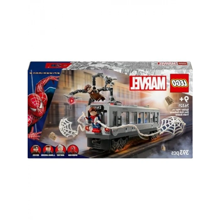 Marvel Örümcek Adam ve Doktor Oktopus Metro Sahnesi Yapım Seti