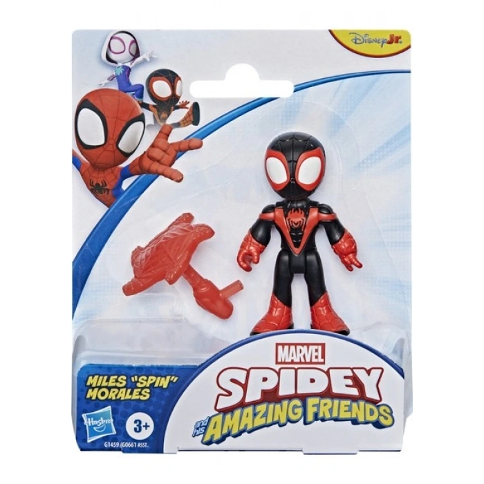 Marvel Spidey And His Amazing Friends Miles “spin” Morales Oyuncağı, Aksesuarlı