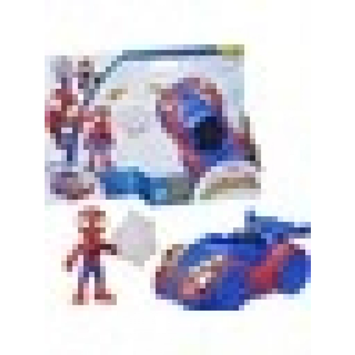 Marvel Spidey And His Amazing Friends Spidey Web Crawler Aksiyon Figürü ve Oyuncak Araba