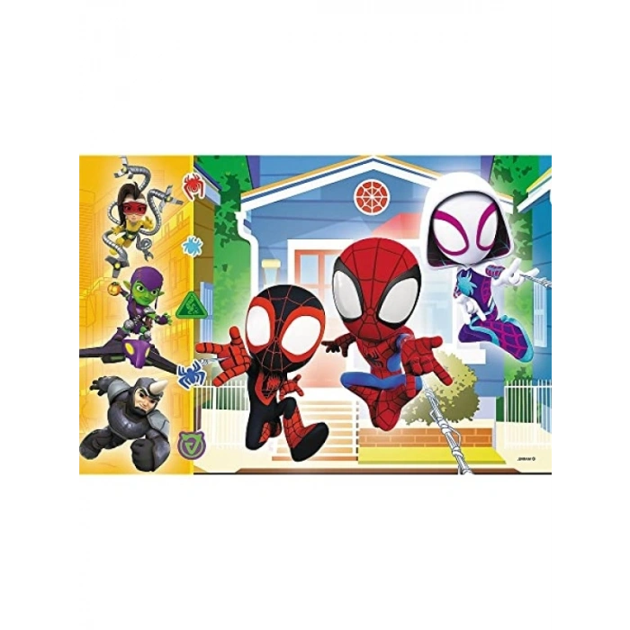 Marvel Süper Arkadaşlar 60 Parça Renkli Yapboz