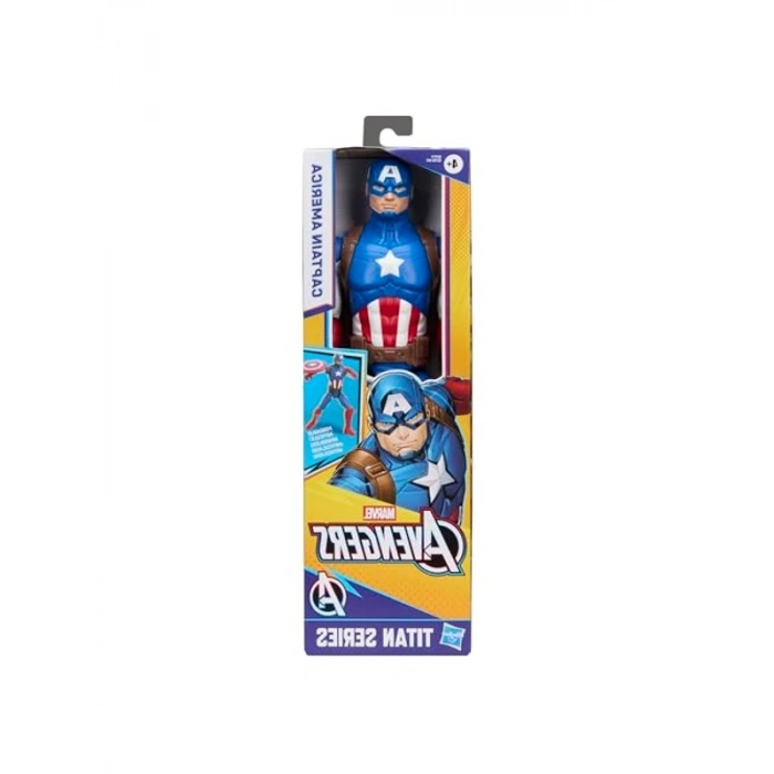 Marvel  Titan Serisi Captain America Aksiyon Figürü