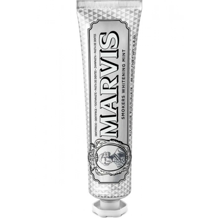 Marvis 85 ml Smokers Beyazlatıcı Diş Macunu 2 Adet Nane Aroması ile Ferahlatıcı Etki