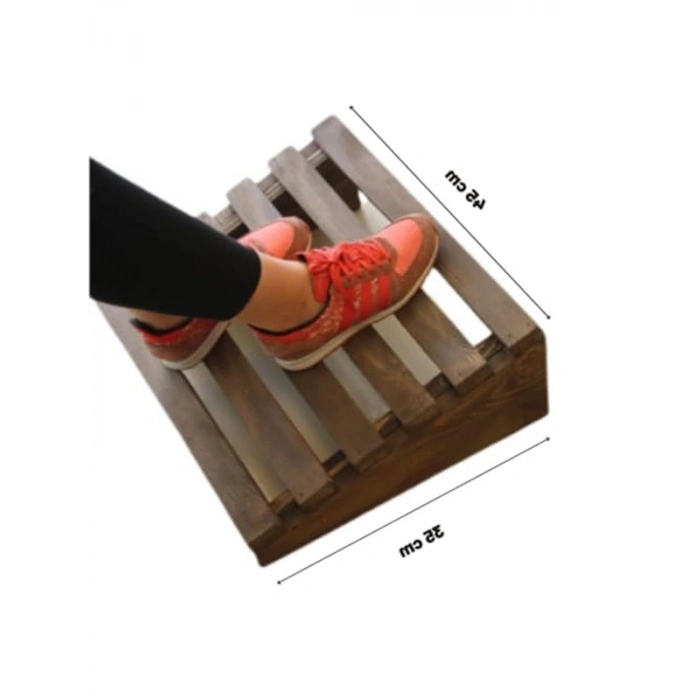 Masa Altı Ahşap Ayak Yükseltici, Ergonomik Tasarım