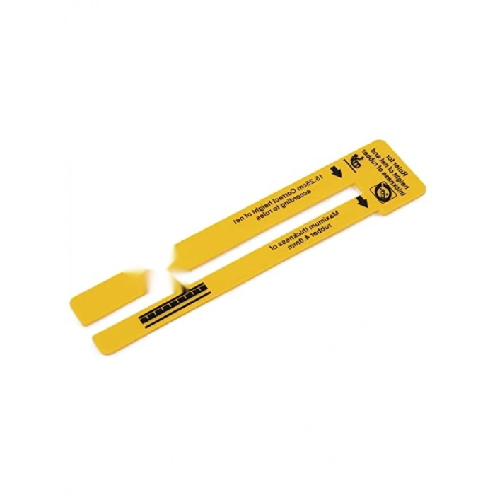 Masa Tenisi File Ölçer, Dayanıklı Plastik