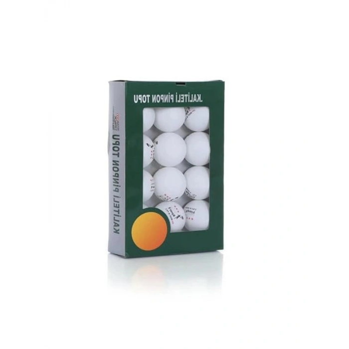 Masa Tenisi Pin Topu, 12 Adet +40 zlı Yapı, Profesyonel