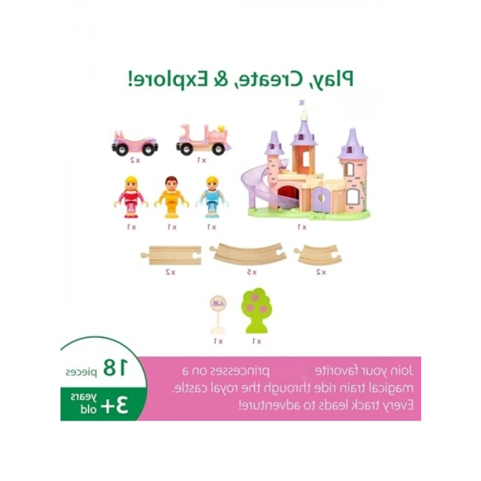 Masalsı Disney Şato Seti ve Prenses Karakterleri