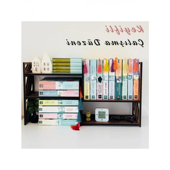 Masaüstü Kayar Kitaplık, Ayarlanabilir Tasarım