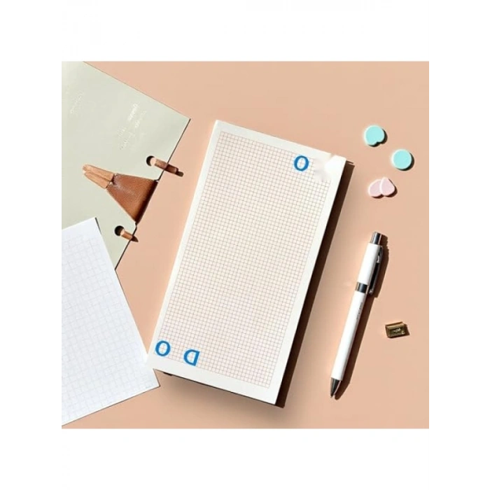 Masaüstü Planlayıcı - 150 Yaprak, Kareli Not Defteri