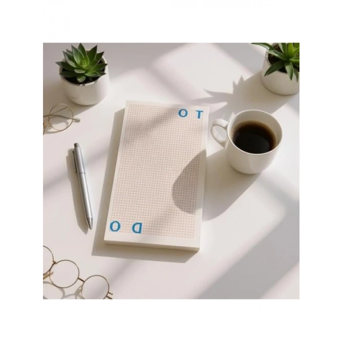 Masaüstü Planlayıcı - 150 Yaprak, Kareli Not Defteri