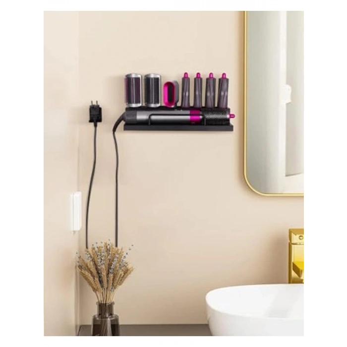 Masaüstü veya Duvar Kullanımlı Metal Stant - Paslanmaz Antrasit Renk