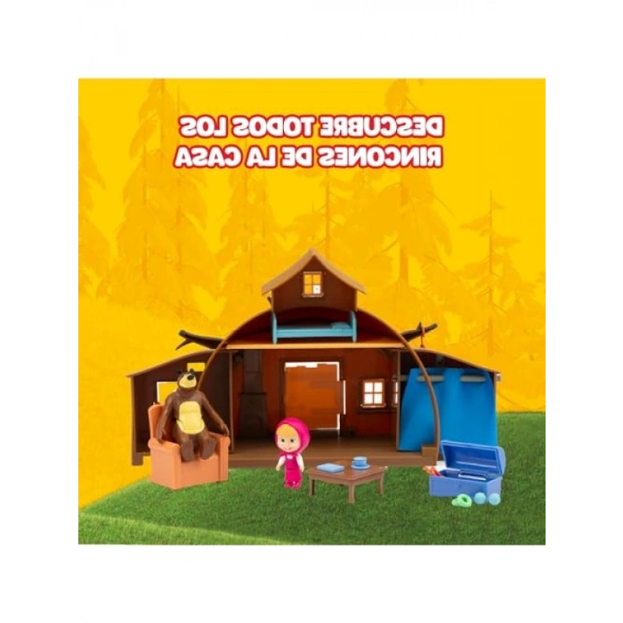 Masha ve Koca Ayı Oyun Seti - Peluş Karakterler