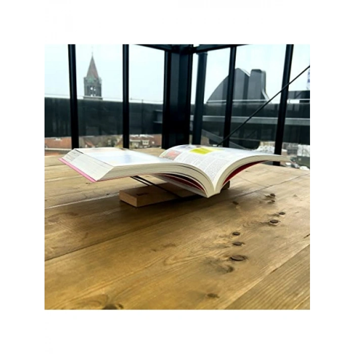 Masif Ahşap Kitap Tutucu - Kitap Okuma Standı