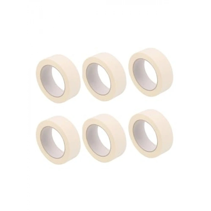 Maskeleme Bandı Seti, 6 Adet, 24mm X 25m Kağıt Bant