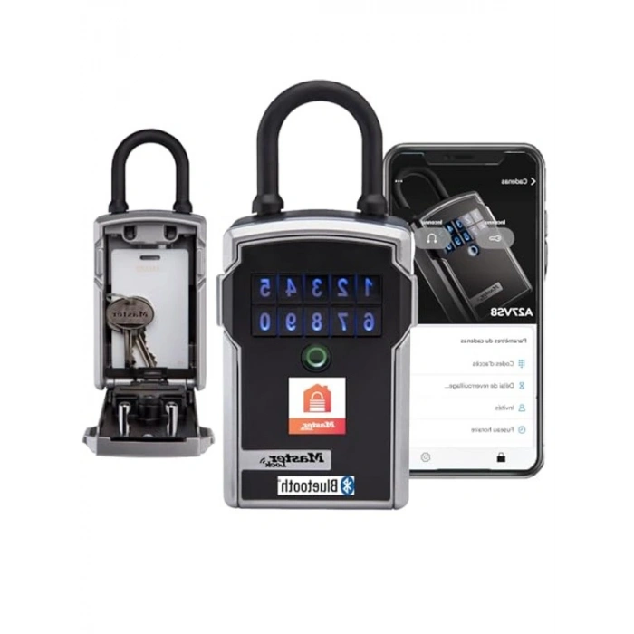 MASTER LOCK Bluetooth anahtar kutusu [Bluetooth veya şifreli kilit] [braket] [hava koşullarına dayanıklı] 5440EURD - Access akıllı anahtar kutusunu seçin