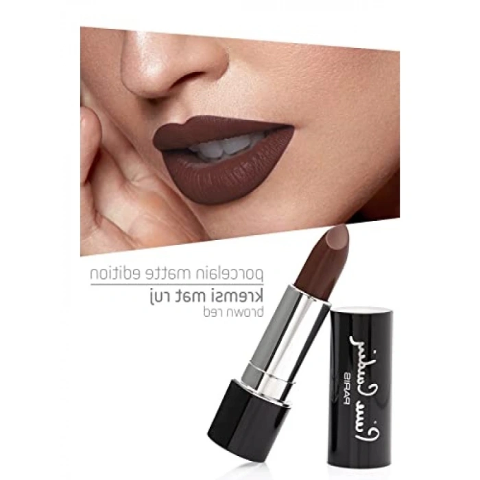 Mat Dudak Ruju, Kahverengi Kırmızı - 218