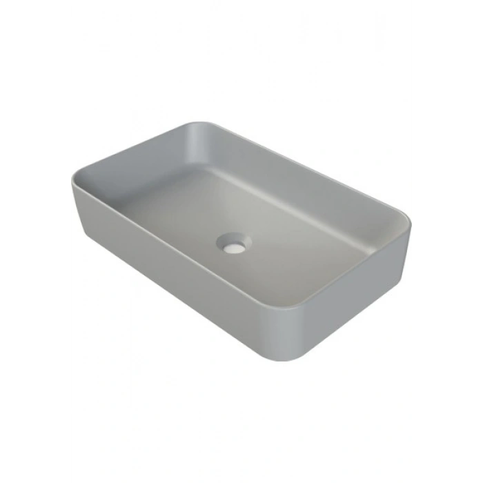 Mat Gri Hera 60X38 cm Lavabo (Bataryasız)