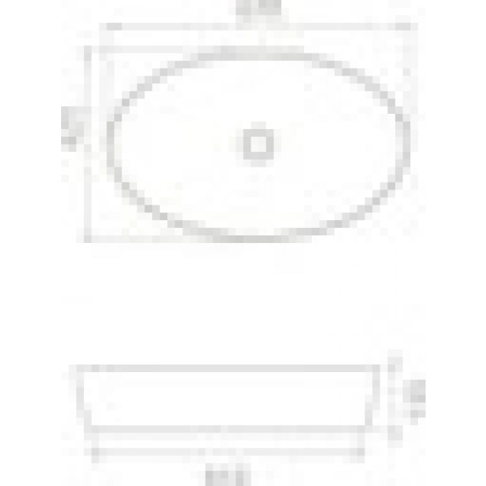 Mat Gri One 67 cm Lavabo (B.deliksiz)
