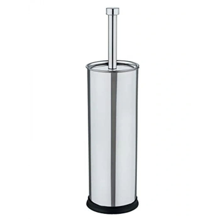 Mat Paslanmaz Çelik WC Fırça Tutucu, Değiştirilebilir Fırça Başlığı