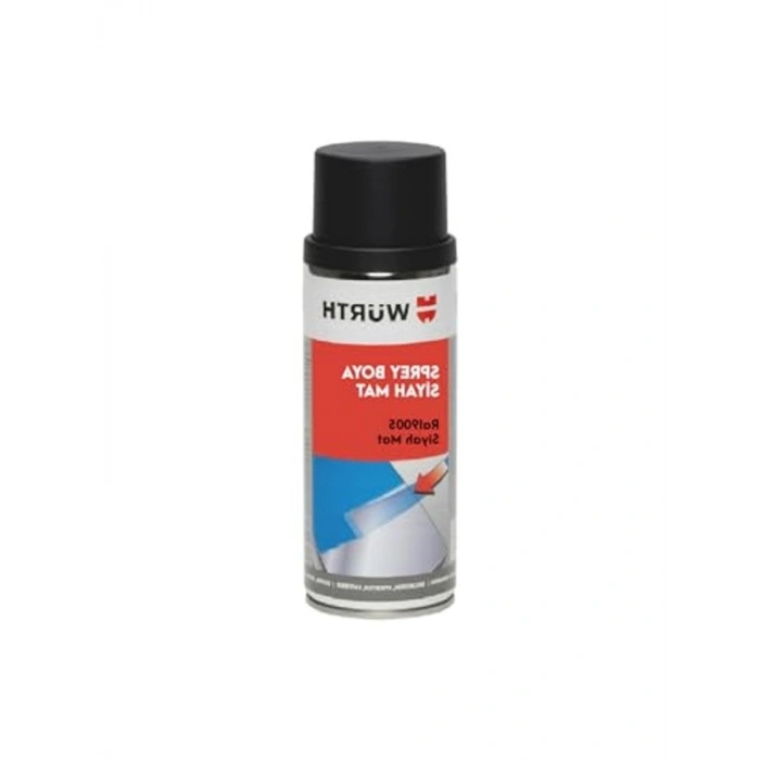 Mat Siyah RAL9005 Sprey Boya, 400 ml Kapasite