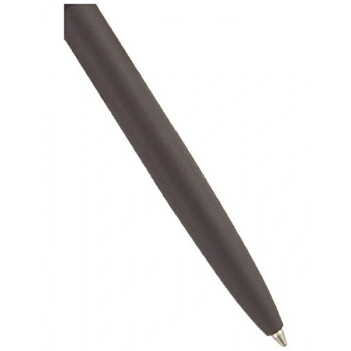 Mat Siyah Tükenmez Kalem, Stylus Uç, Krom Kaplama Klips