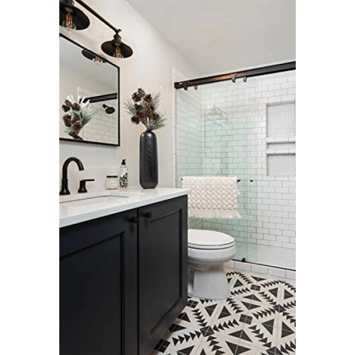 Mat Siyah Yapışkanlı Folyo, 122 cm x 1 m